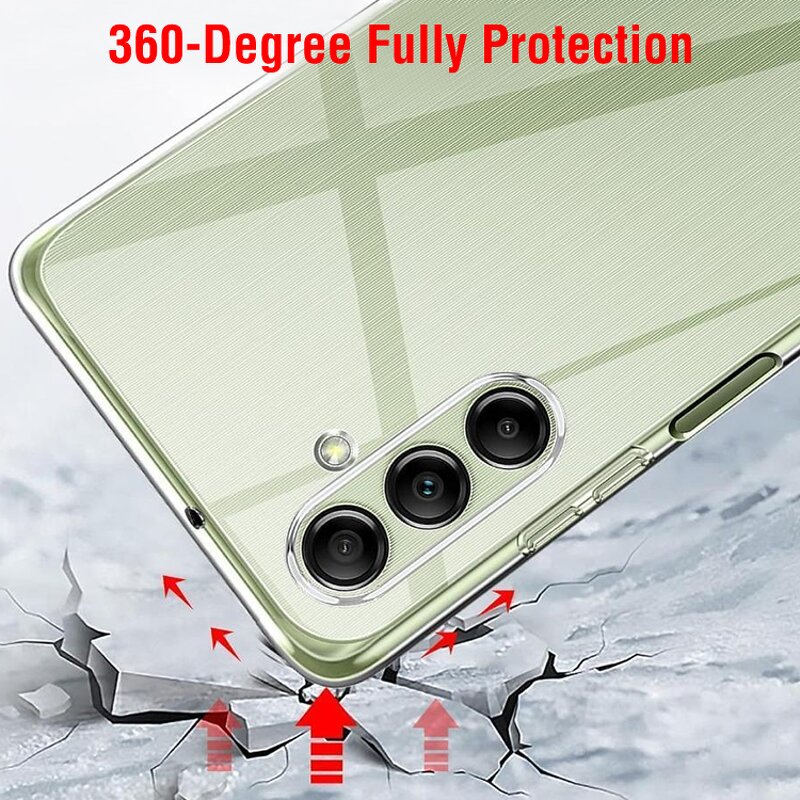 Phone Case Factory - OEM Clear TPU Cover for Samsung A05 A15 A25 Series