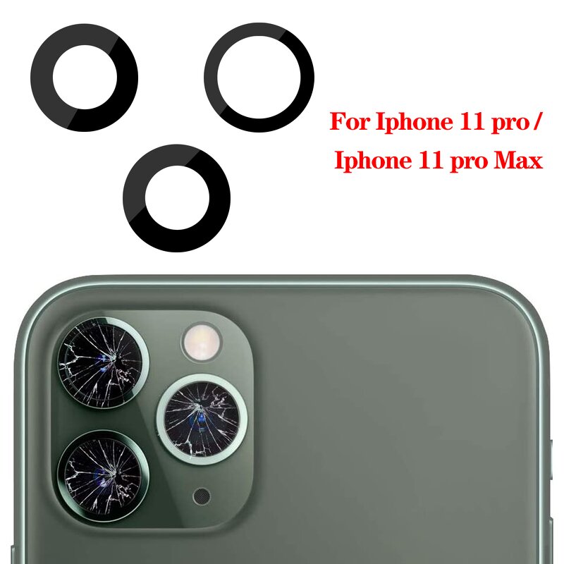 Camera Lens Supplier - Replacement Broken Lens with Sticker for iPhone