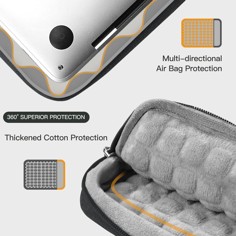 Laptop Protective Sleeve Factory - Durable Fabric PC 16.1 Inch for Mac Book