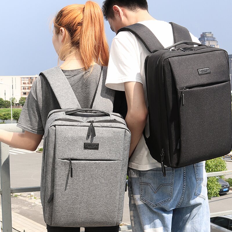 Laptop Backpack Factory - 15.6 17 Inch Nylon Travel USB Charging Waterproof for Men