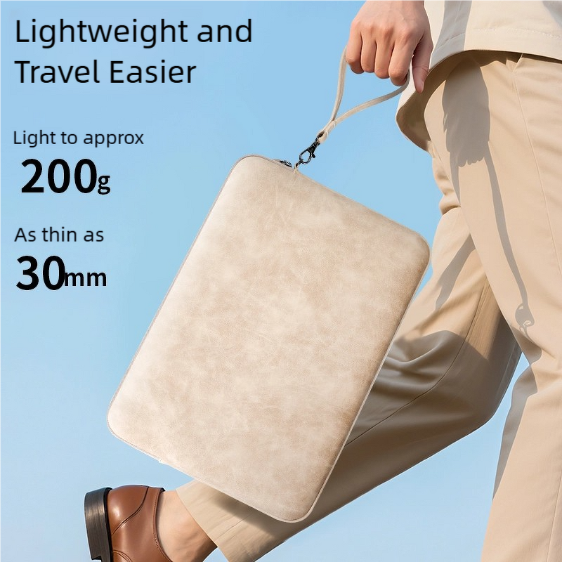 Laptop Sleeve Factory - Leisure Soft Protective PU Leather with Handle
