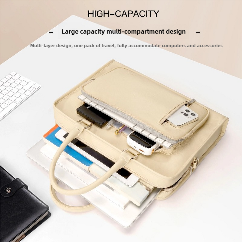 Laptop Bag Factory - New Arrivals Leather Waterproof Work Shoulder Messenger Tote