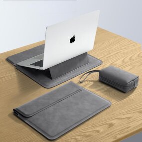 Laptop Sleeve Factory - 2025 New Arrival Magnetic Carry Case with Stand Bracket