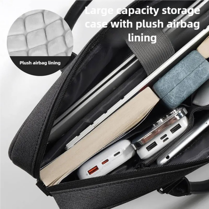 Laptop Sleeve Factory - High Quality Fabric Shock-absorbing Airbag Liner Briefcase