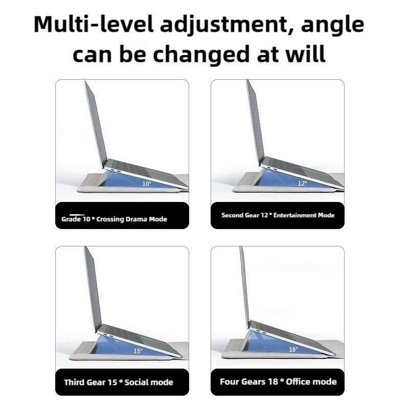 Laptop Sleeve Factory - 2025 New Arrival Magnetic Carry Case with Stand Bracket