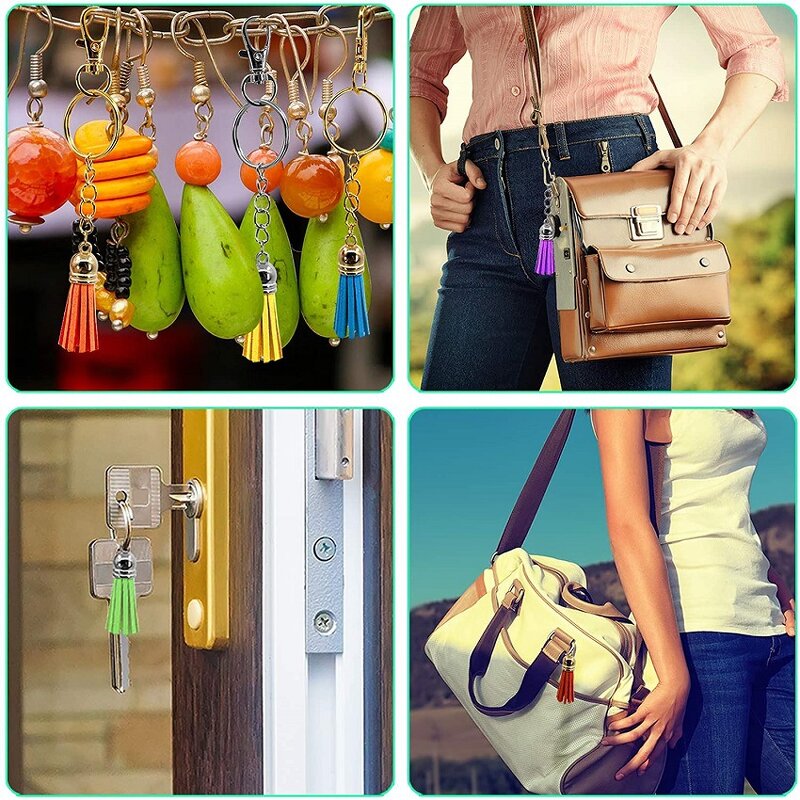 Suede Tassel Pendant Factory - DIY 38mm Suede Handmade Tassel Fringe CUSTOMAMA