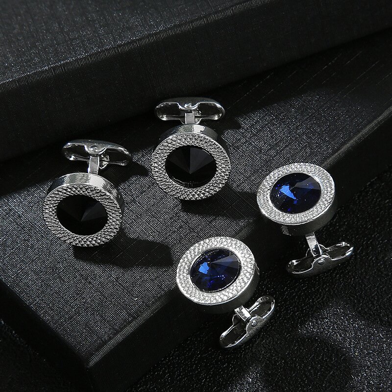 Cufflink Factory - Manufacturer Fashion Luxury Zircon Cufflink Shirt Sleeve Button