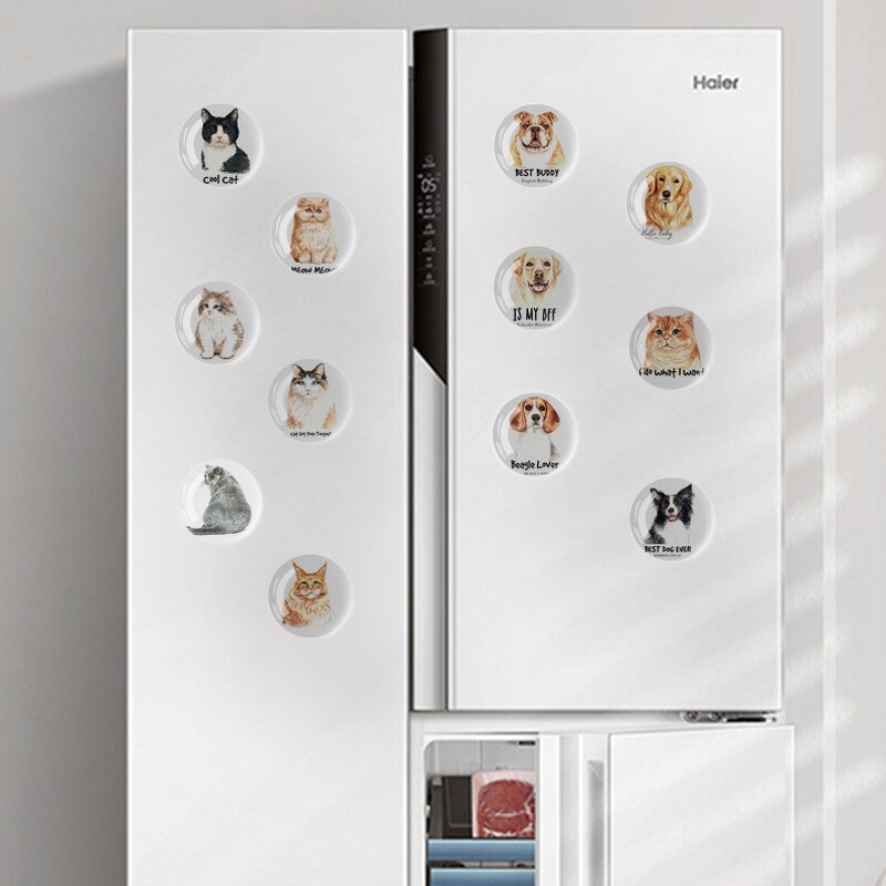 Fridge Magnet Factory - Manufacturer Crystal Glass Dome Cabochon Souvenir Magnet