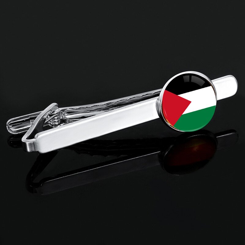 Tie Clip Factory - Manufacturer I love Palestine Flag Design Tie Clip Custom
