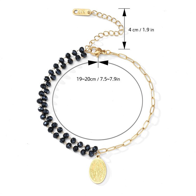 Link Chain Bracelet Factory - Waterproof 18k Gold Stainless Steel Paper Clip Design