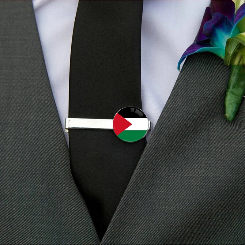 Tie Clip Factory - Manufacturer I love Palestine Flag Design Tie Clip Custom
