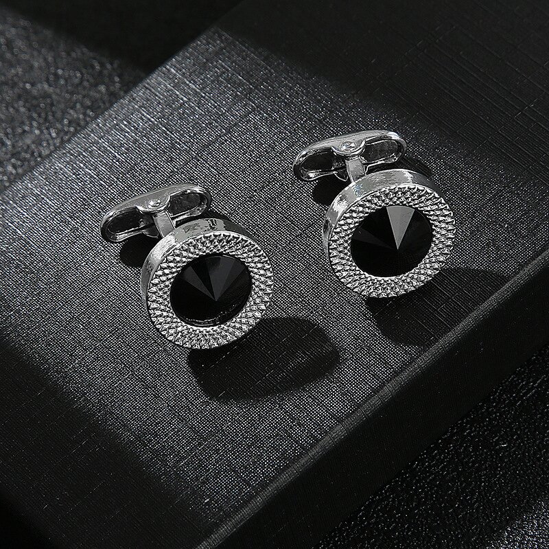 Cufflink Factory - Manufacturer Fashion Luxury Zircon Cufflink Shirt Sleeve Button