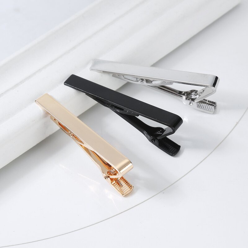 Tie Clip Factory - Manufacturer Copper Custom Engraving Gold Black Silver Brass