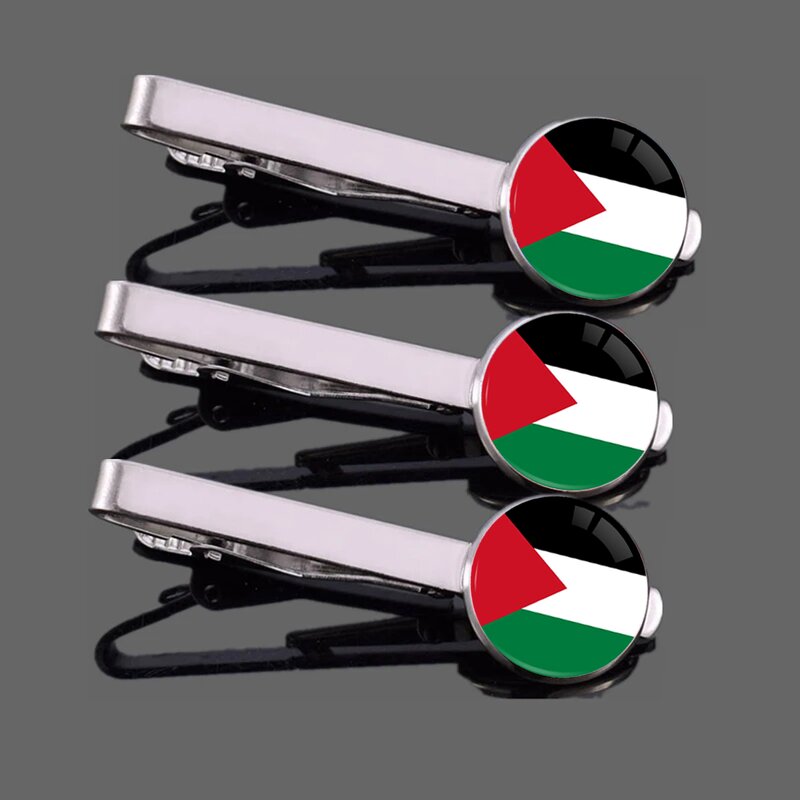 Tie Clip Factory - Manufacturer I love Palestine Flag Design Tie Clip Custom