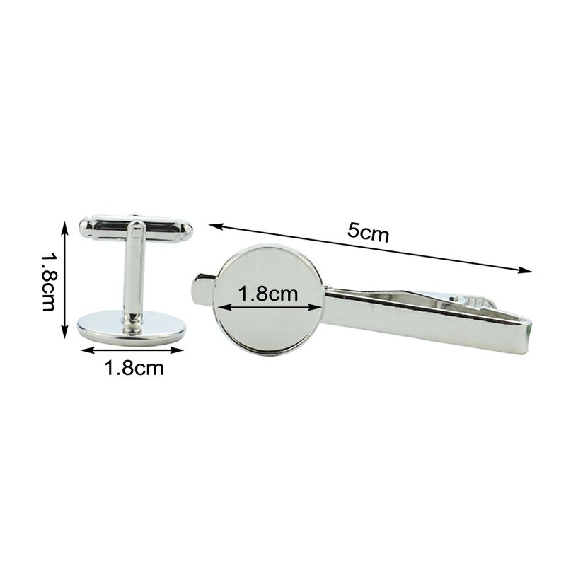 Cufflink Tie Clip Set Factory - Palestine Flag Custom Design Cuff Links Set