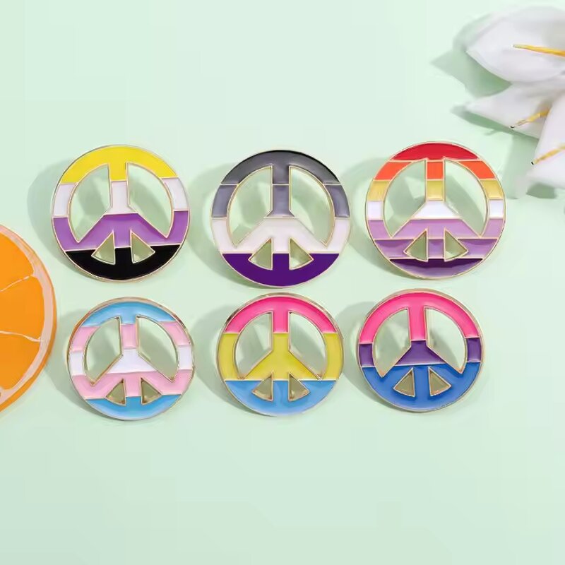 LGBT Pride Pin Factory - Rainbow Flag Soft Enamel Brooch Hat Clothes Tie Pin