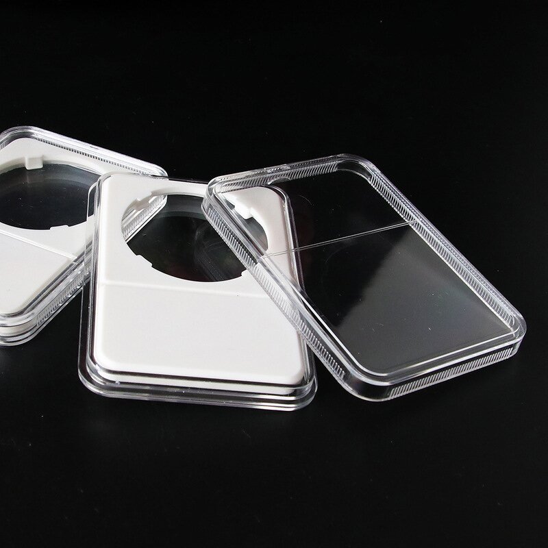 Coin Capsule Factory - Plastic Graded 18-40mm Acrylic Coin Badge Slab Storage