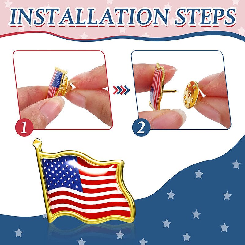 Country Flag Pin Factory - Manufacturer 287 Countries National Flag Jewelry Brooches