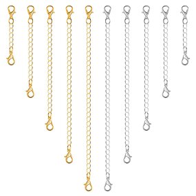 Extender Chain Factory - Manufacturer Silver Gold Plated Alloy DIY Lobsters Extender