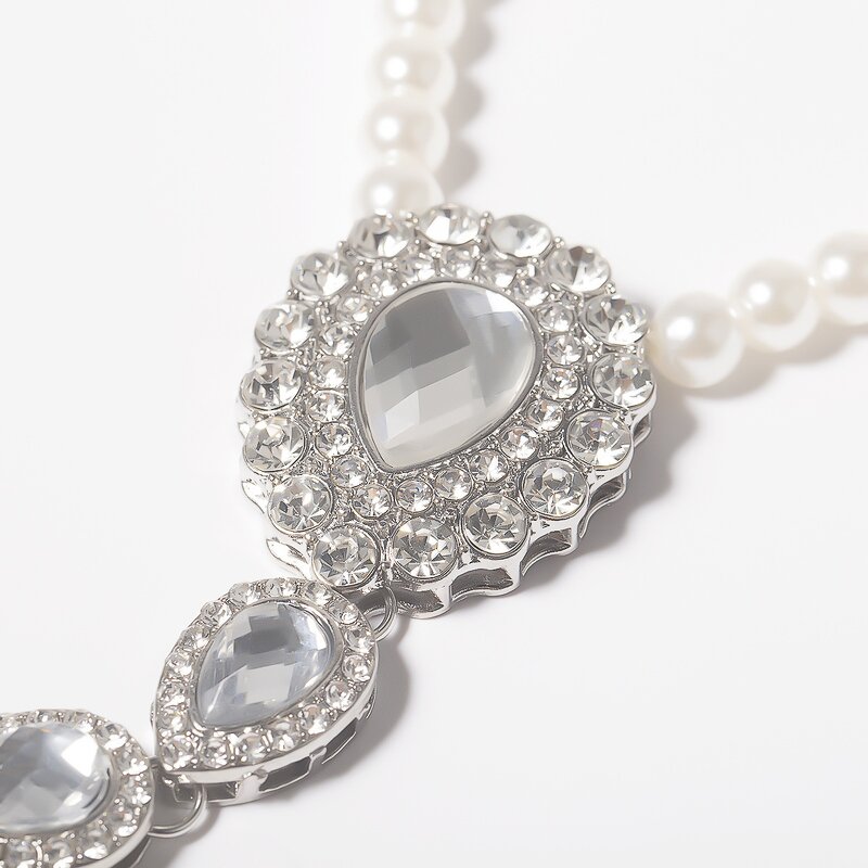 Tennis Anklet Factory - Lady Silver Gold Plated Link Chain Rhinestone Tennis