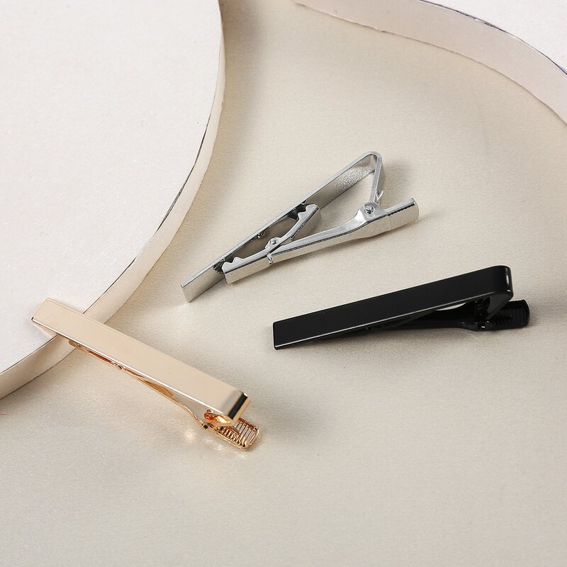 Tie Clip Factory - Manufacturer Copper Custom Engraving Gold Black Silver Brass
