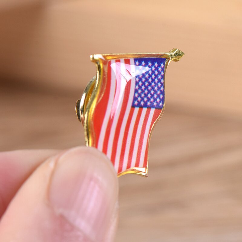 Country Flag Pin Factory - Manufacturer 287 Countries National Flag Epoxy Resin
