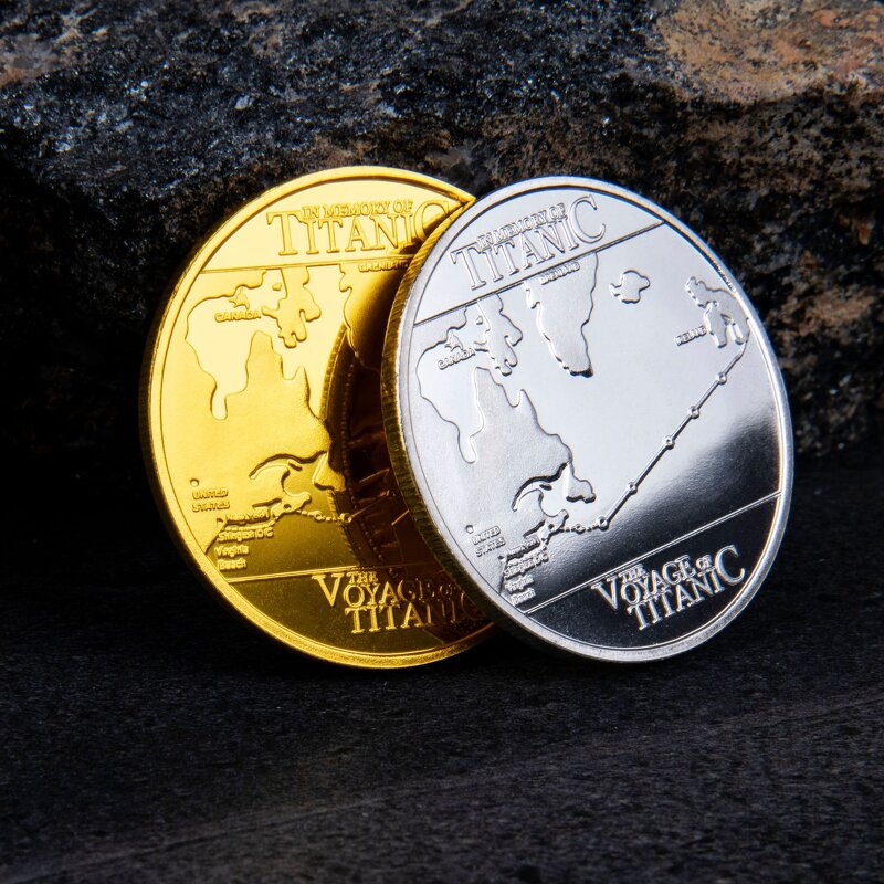 Commemorative Coin Factory - Manufacturer Double Sided Silver Gold Plated Challenge