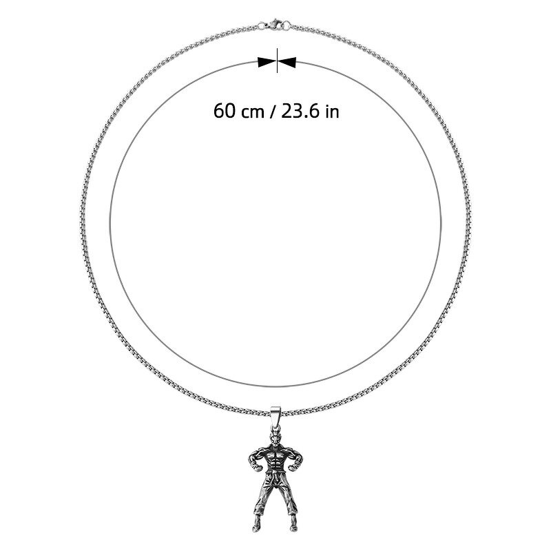 Pendant Necklace Factory - 316L Stainless Steel Saint Benedict Yinyang Dragon