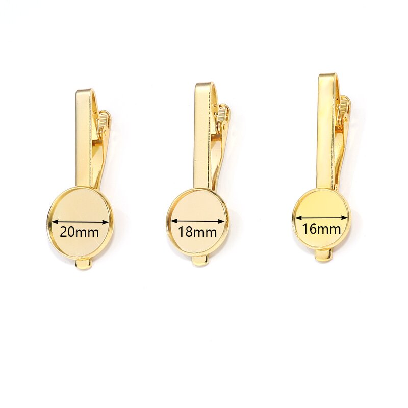 Tie Clip Factory - Manufacturer with Blank Tray Custom Crystal logo Design Gift