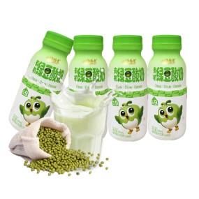 Trending Healthy Beverage Dietary Fiber Beverage Good Tasty Organic Fermented Green Mung Bean Plant Based Beverage