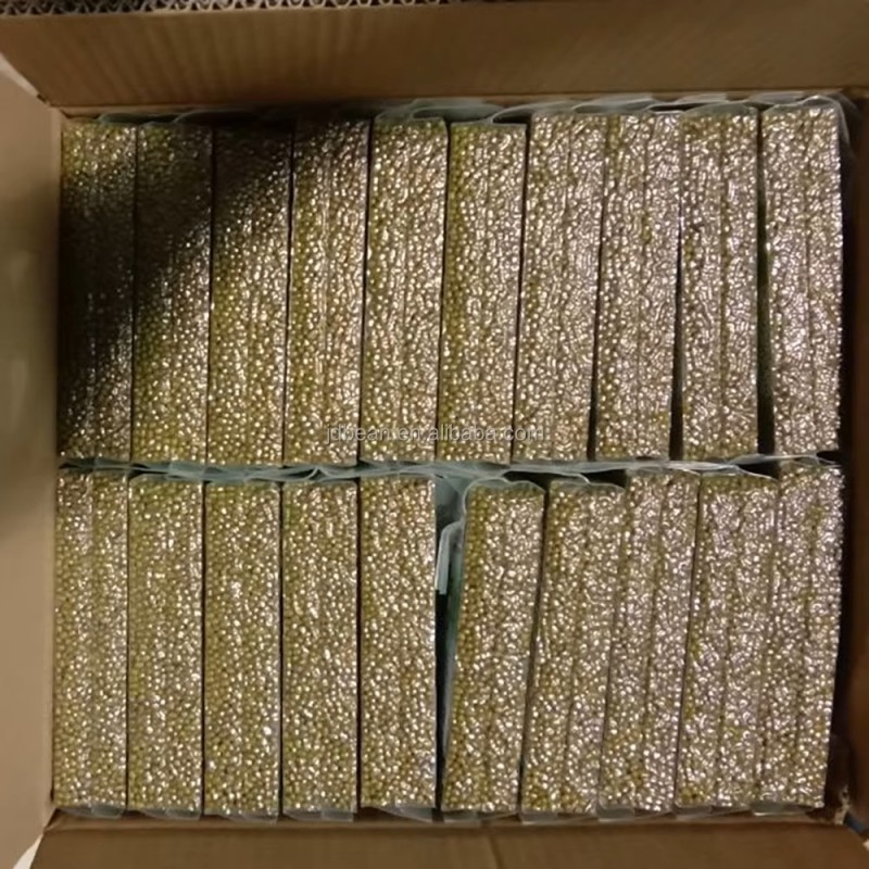 Wholesale 100% Natural Green Mung Beans Vigna Beans Dried Products From China Buyers in Bulk Packaging