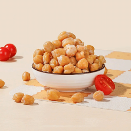 Roasted Steamed Chickpeas  Cooked for Canned Food Healthy Official Snacks Steamed Chickpeas