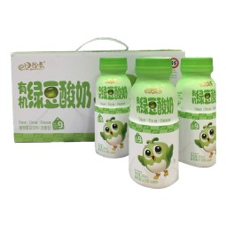 Organic Top GMO-Free Good Tasty Samples Available Organic Green Mung Bean  Flavored Fermented  Drink Grain Drink