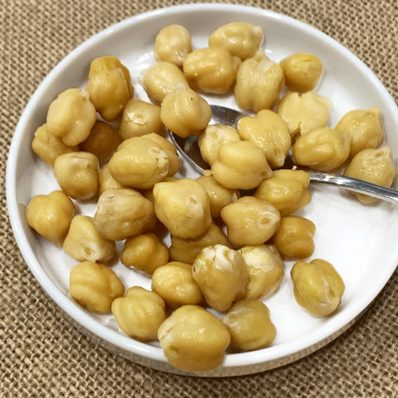 OEM ODM Service Brand Direct Kabuli Chickpeas for Healthy Snacks Gluten-free  Rich Protein Steamed Chickpeas