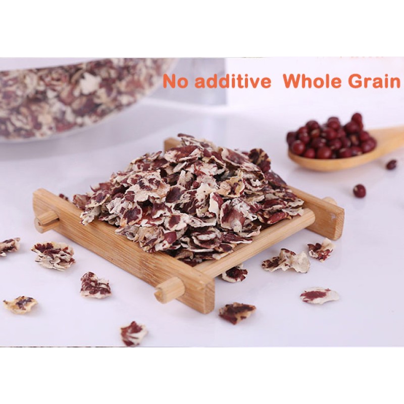 Competitive Price Low MOQ With Fast Delivery Extruded Flattened  Dried Mixed Grain Adzuki / Red Kidney Bean Flakes