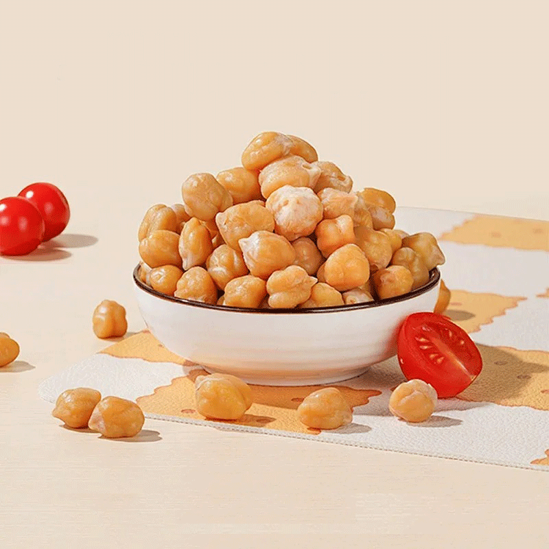 OEM ODM Service Brand Direct Kabuli Chickpeas for Healthy Snacks Gluten-free  Rich Protein Steamed Chickpeas
