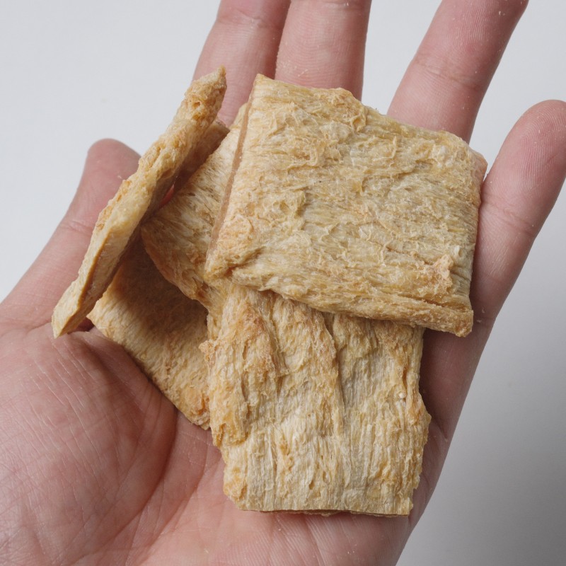 Customizable Vegetarian Meat Raw Materials HALAL Soy Protein TVP by Non-GMO Soybean TVP Textured Vegetable Protein Steak