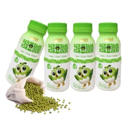 Summer Beverage Cooling Drink  With Organic Green Mung Bean  Flavored Fermented  Drink Grain Drink