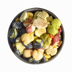 Trending Healthy Original Flavor Snacks  Easy Cooked Coarse  Cereal Product Extruded Flattened Dried Mixed Grain and Bean Flakes