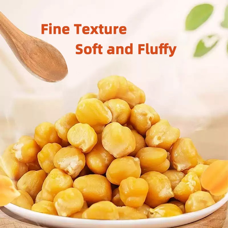 Wholesale in Bulk Price White Chickpeas  Cooked in Cans / Bags Very Filling for Fat-loss Meals Steamed Chickpeas