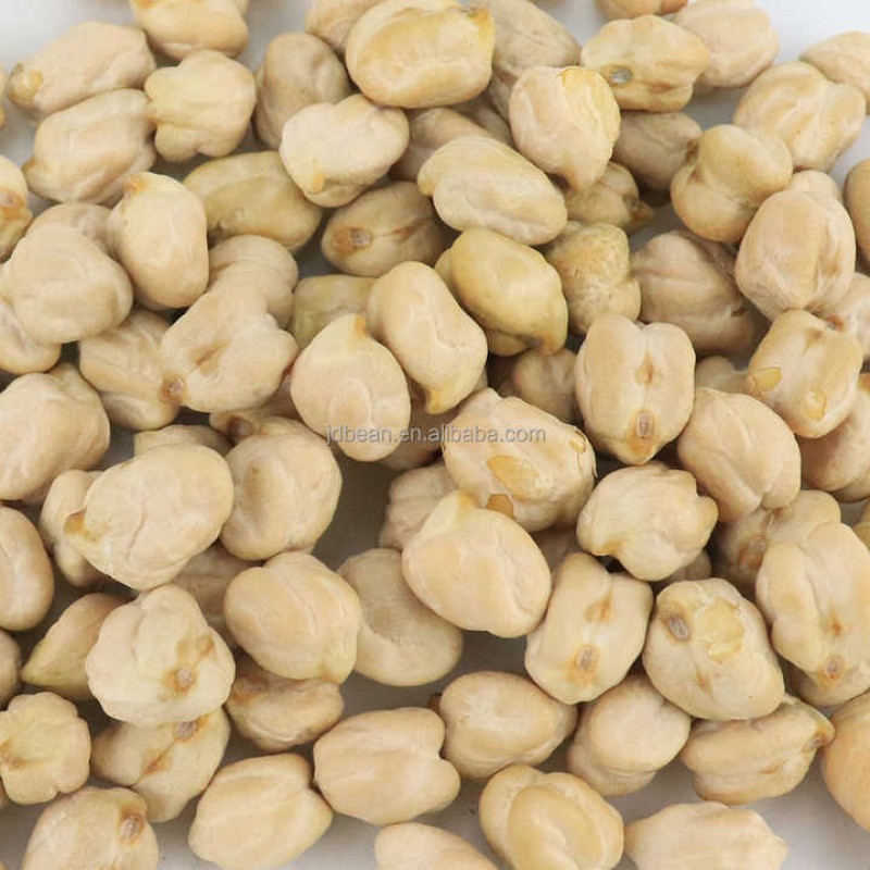 Factory Directly Sale Newest Crop TOP Quality Raw Chickpeas Different Size 7mm -12mm for Snacks  Dried Chickpeas