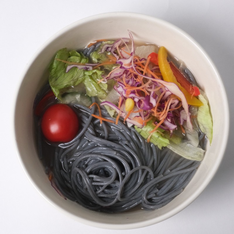 Chinese Producer Buckwheat Multigrain Vegetable Fresh Noodles Breakfast Fast Cooked Instant Noodles