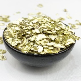 Private Label Brands Meal Replacement Healthy Japanese Low Gi  Food Extruded Whole Grain Multigrain Green Mung Bean Flakes