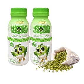 Summer Beverage Healthy Drinks Sample Available Probiotics Dietary Fiber Liquid Drink Fermented Green Mung Bean Beverage