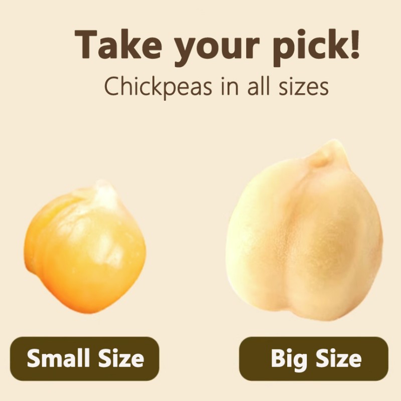 China on Sale Very Popular Steamed Chickpea for   Adults and Children Snacks Steamed Chickpeas