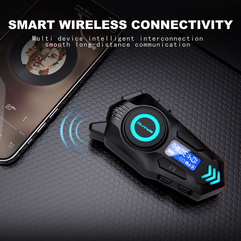 Bluetooth Helmet Headset Manufacturer - OEM/ODM Custom RGB LED Motorcycle Headset IPX8