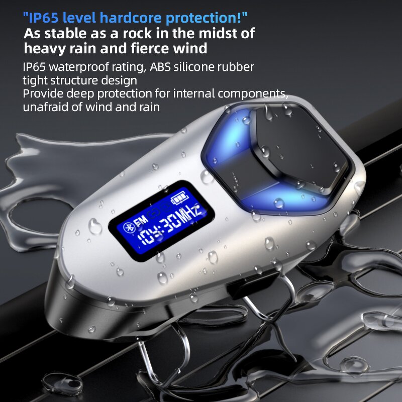 Helmet Bluetooth Headset Factory - OEM/ODM Custom Motorcycle Headset with LED Flashlight