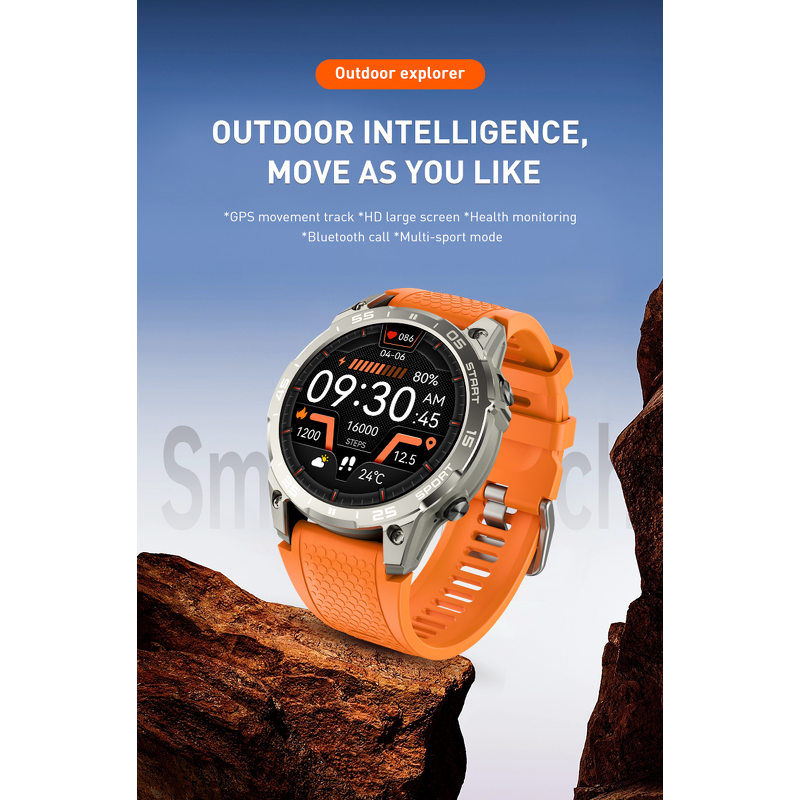 Smart Watch Manufacturer - OEM/ODM Custom Fitness Tracker IPS Display Silicone Band