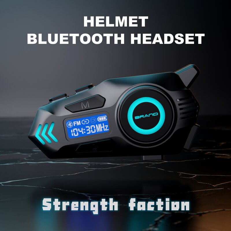 Bluetooth Helmet Headset Manufacturer - OEM/ODM Custom RGB LED Motorcycle Headset IPX8