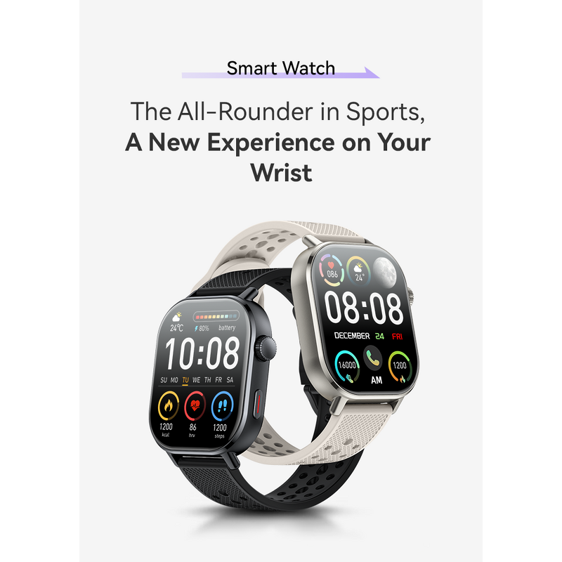 Smart Watch Factory - OEM/ODM Custom Fitness Tracker Magnetic Charging Silicone Band